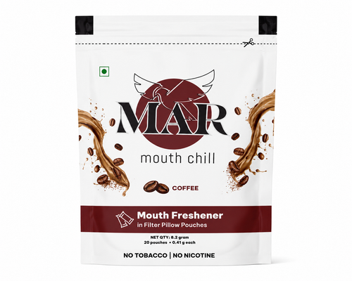 Coffee Flavor MAR Mouth Chill pack of 4