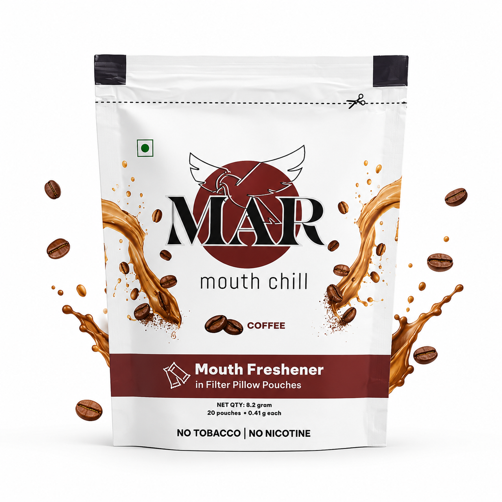 Coffee Flavor MAR Mouth Chill pack of 4