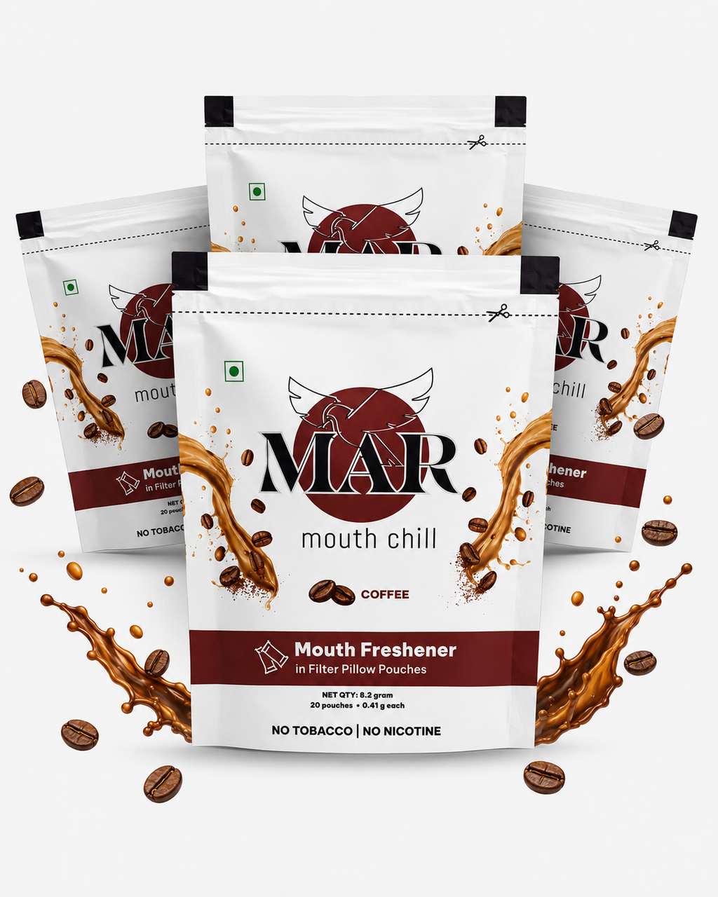 Coffee Flavor MAR Mouth Chill (pack of 12)