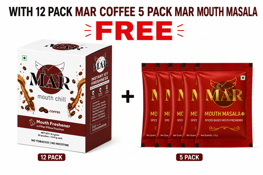 Coffee Flavor MAR Mouth Chill (pack of 12)